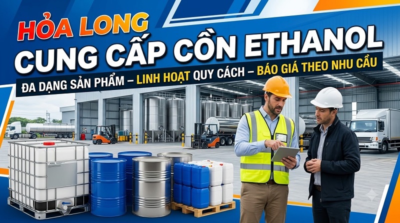 Bảng giá cồn ethanol mới nhất – Cập nhật theo nồng độ, quy cách và số lượng